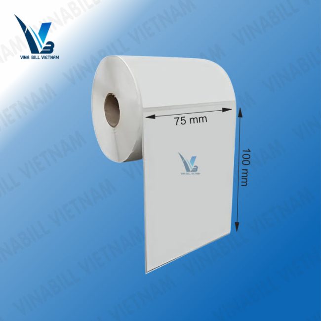 Decal nhiệt tem A7 75*100 (30m)