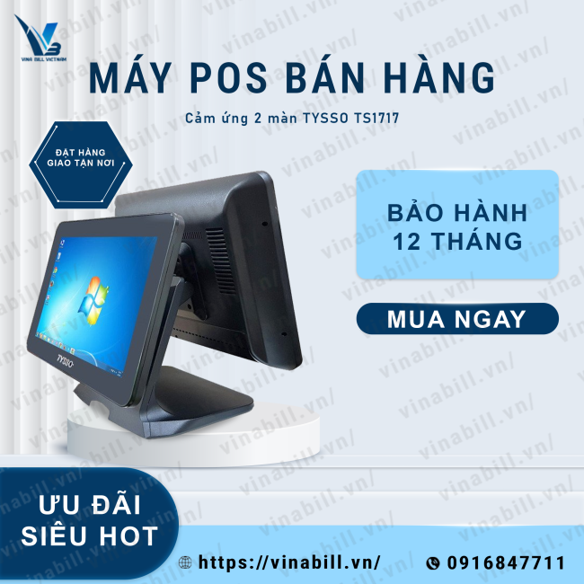 💻 MÁY POS BÁN HÀNG – CẢM ỨNG SIÊU TIỆN LỢI